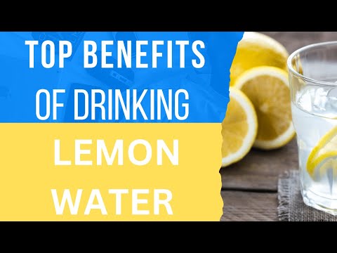 Healthy Benefits of Lemon Water
