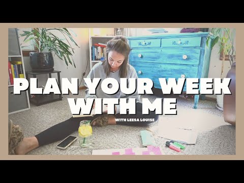 How to Plan the Week | Plan a Week Using Your 12-Week Year With Me | Weekly Planning Made Easy