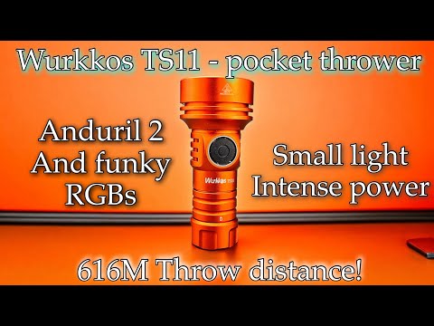 Wurkkos TS11 - is an LED pocket thrower worth your money?  This one might surprise you