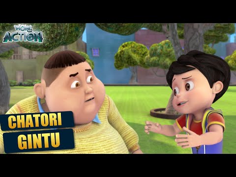 Thumbnail for Gintu पी गया Saara Dudh! | 83 | Hindi Kahani | Wow Kidz Action | Chatori Gintu | #spot