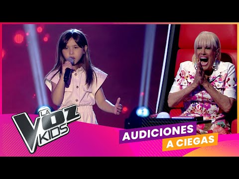 Julieta Arregín | &quot;Que ganas de no verte nunca más&quot; | Audiciones a ciegas | La Voz Kids Uruguay 2023