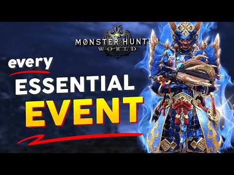 Thumbnail for EVERY Essential Event for Gear, Items & Decorations in Monster Hunter World