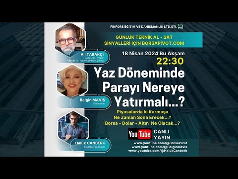 Yaz Döneminde Parayı Nereye Yatırmalı...? En Çok Hangisi Kazandırır...? Haluk CANBERK I Belgin MAVİŞ