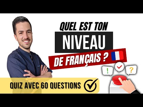???? QUIZ - Quel est ton NIVEAU de français ?