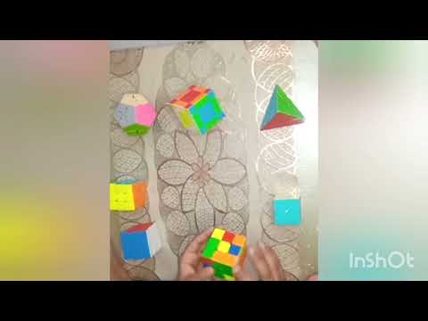 Thumbnail for how to solve a 3 by 3 Rubik's cube (beginners method)