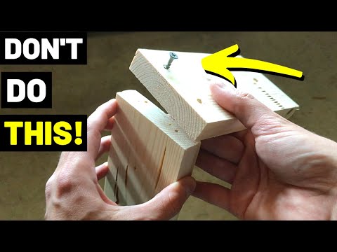 Thumbnail for Don't Use Screws That Are TOO LONG or TOO SHORT! (Screw Length/How To Choose The Right Screw Length)