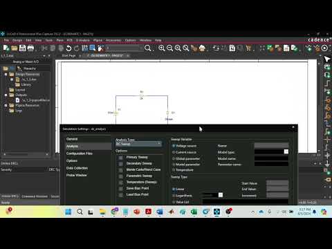 DC Analysis of Diode Circuit with PSpice