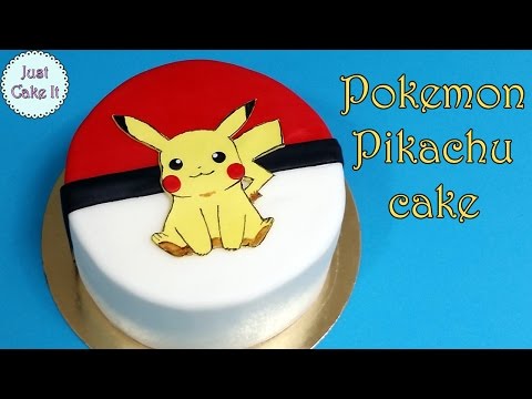 How to make Pokemon Pikachu cake