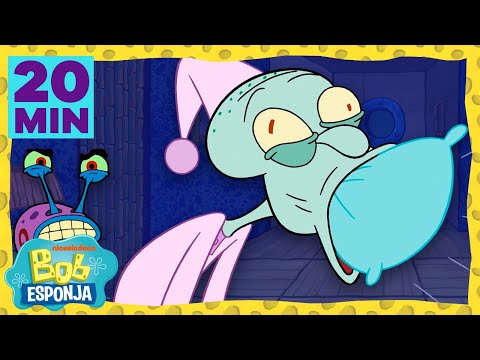 Bob Esponja | ¡20 minutos de los mejores momentos soñados de Fondo de Bikini! | Bob Esponja