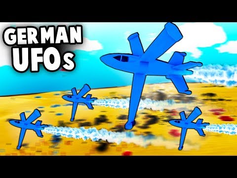 NEW Secret German UFO Jets! Free Demo UPDATE  (Total Tank Simulator Gameplay)