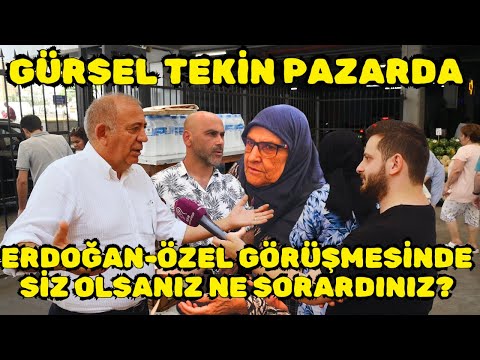 Thumbnail for ERDOĞAN-ÖZEL GÖRÜŞMESİNDE SİZ OLSAYDINIZ NE SÖYLERDİNİZ? | GÜRSEL TEKİN SORDU! | Sokak Röportajları