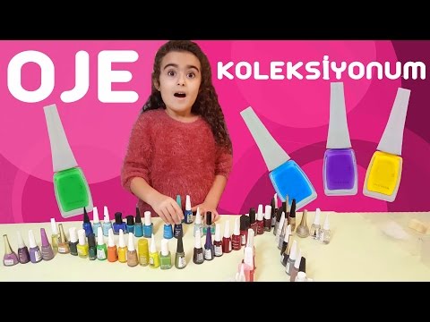 Oje Koleksiyonum | Oje Desenleri | Oje Nasıl Sürülür | UmiKids