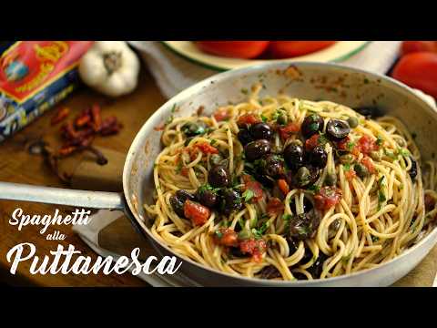 Spaghetti puttanesca: La Auténtica Receta Napolitana