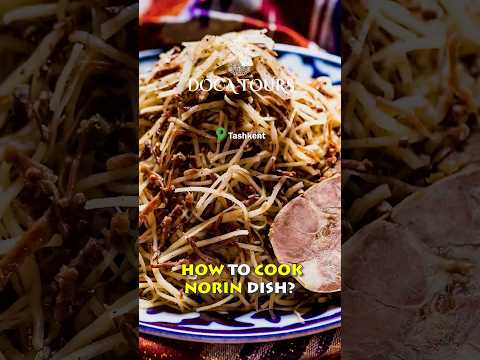 Exploring Uzbekistan&apos;s Norin dish: A traditional taste of Central Asia. ǀ #shorts #naryn #streetfood