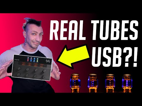 Real TUBES for your DAW! FreqTube FT-1 USB Analog Saturator