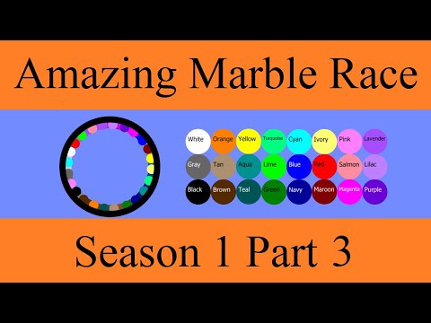 Thumbnail for Amazing Marble Race Season 1 Part 3