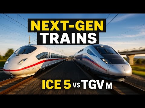 Thumbnail for Meet the Future of European Rail: Germany's ICE 5 and France's TGV M