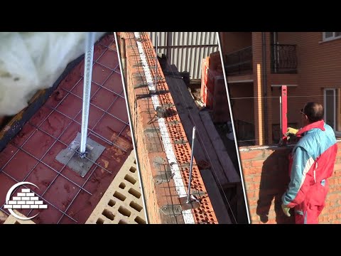 Правильная закладка шпилек в Армопояс - [masterkladki