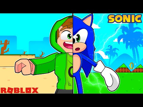 VIREI O SONIC NO ROBLOX