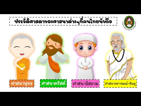 ประวัติศาสดาของศาสนาต่างๆที่คนไทยนับถือ