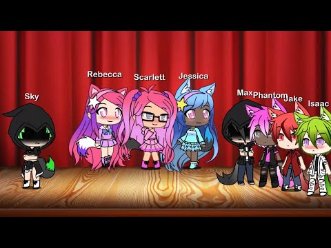 Boys vs Girls singing battle Gacha Life