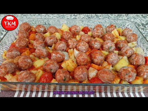 Kızartmadan Direkt Fırına Atabileceğiniz Kolay Fırında Sebzeli Köfte ✅ Fırında Köfte Tarifi ????