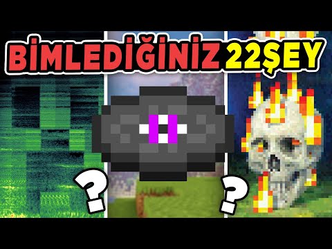 Minecraft Hakkında Bilmediğiniz 22 Şey | Gizli Müzikler, Gizli Mekanikler ve Disk 11