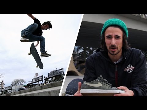 Nike SB Blazer Low GT QS Skate Shoes Wear Test Review - Tactics