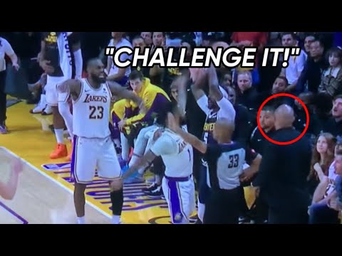 LEAKED Audio Of LeBron James Getting Heated At Darvin Ham: “Challenge The F*cking Play”????