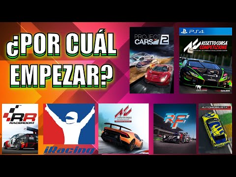 ¿Cuál es el mejor SIMULADOR para iniciar en el #SimRacing en 2023? | VERSIÓN PC.