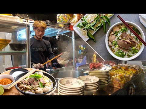 Pho Soup Street Food! Beef Pho #streetfood #food