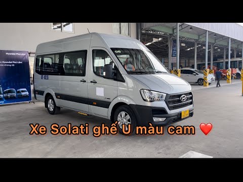 Hyundai Solati 2023 | Ghế U Châu Âu Màu Cam