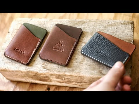 Thumbnail for Super Easy Leather Wrap Wallet Tutorial (with PATTERNS!)