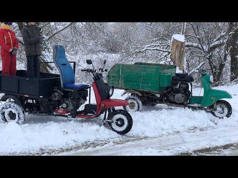 Thumbnail for #9 Муравей#випробування на снігу, ч.2 #offroad#мотороллер#tricycle