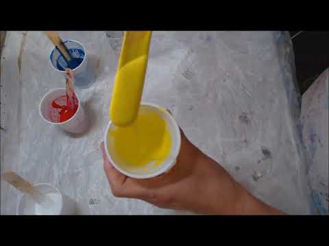 (53)Anleitung deutsch,with english Subtitles,Farben mischen mit Floetrol