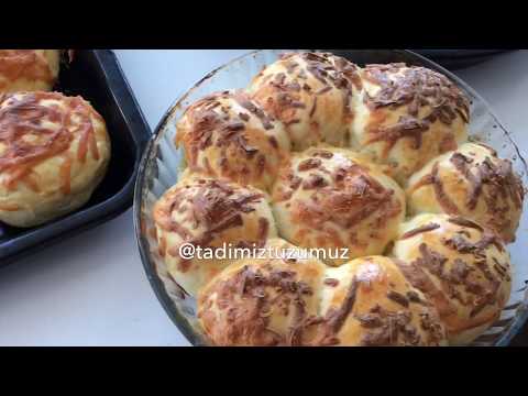 Alman Poaçası Tarifi (Patatesli Kaşarlı Süper Tarif) -Bayatlamayan Poaça Tarifi - Tadimiztuzumuz