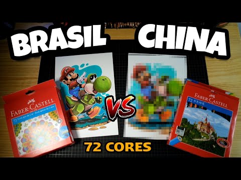 Thumbnail for FABER CASTELL DO BRASIL VS FABER DA CHINA - Qual é a Melhor ?
