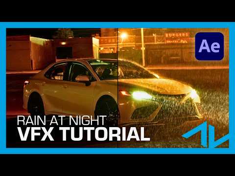 Thumbnail for Realistic Rain At Night Using VFX | Adobe After Effects Tutorial