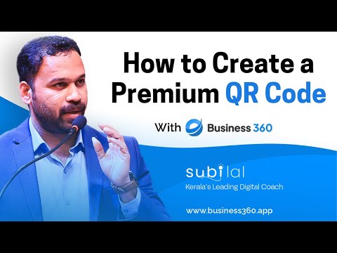 Thumbnail for How to create QR Code in Business 360 | Subilal K