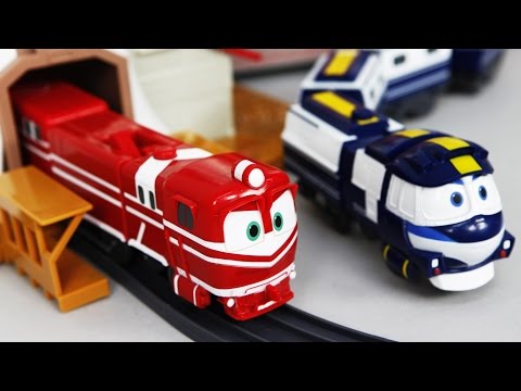 로봇트레인 알프 하우스 레일세트 장난감 미니특공대 로보카폴리 타요 또봇  | CarrieAndToys