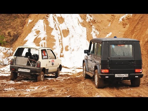 Мы в шоке! Двухмоторная Ока Vs Гелендваген  и Багги на бездорожье! Окелла 4х4