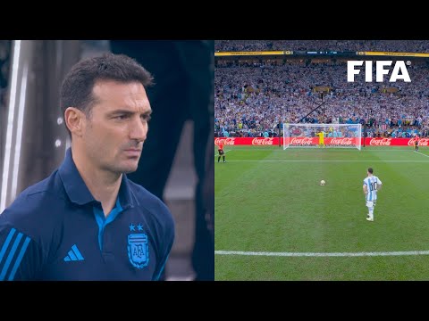 Thumbnail for Lionel Scaloni's Reaction To FIFA World Cup Final Penalty Shootout