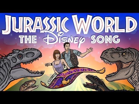 Thumbnail for "Jurassic World" The Disney Song! - TOON SANDWICH