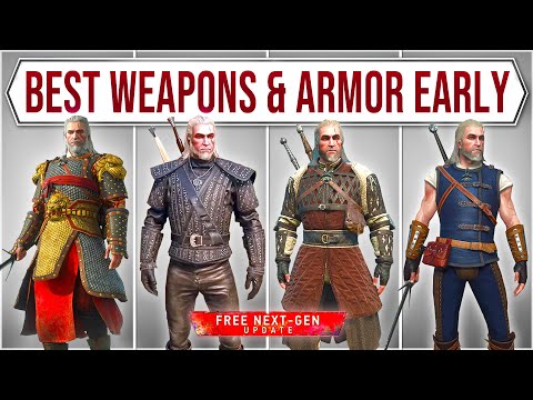 Witcher 3 – Best Weapons &amp; Armor Early Location (Next Gen Update)!