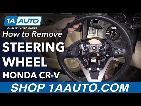 How to Replace Steering Wheel 07-11 Honda CR-V