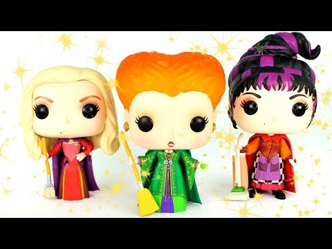 Thumbnail for HOCUS POCUS FUNKO POP! REVIEW & UNBOXING! | WINIFRED SARAH & MARY SANDERSON!