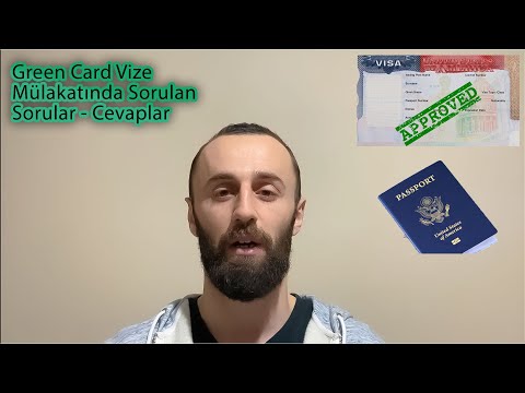Thumbnail for Green Card Vize Mülakatında Sorulan Sorular - Cevaplar