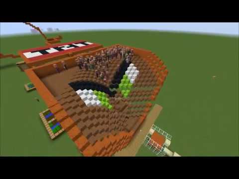 Thumbnail for Minecraft domino ( sand block ) 마인크래프트 모래로 도미노 제작하기