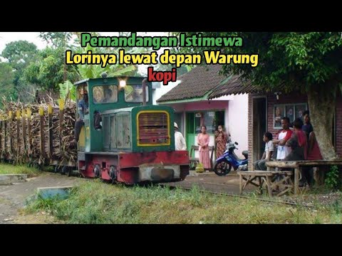Thumbnail for Menikmati Suasana Kampung saat Ngopi santai kereta Lori lewat Depan Warung Ibu PC | RURAL