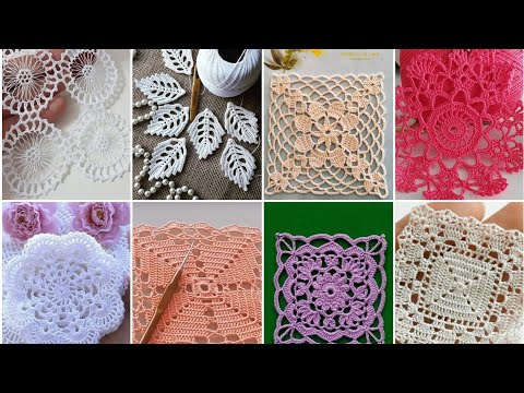 2022 e yakışır ???????? Tığ Oyası beyaz iş dantelli yuvarlak kare motif dantel örnekleri #crochet